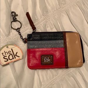 The Sak Iris leather card holder